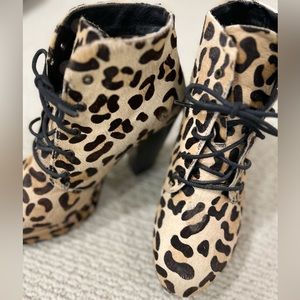Steve Madden Leopard Print Boots